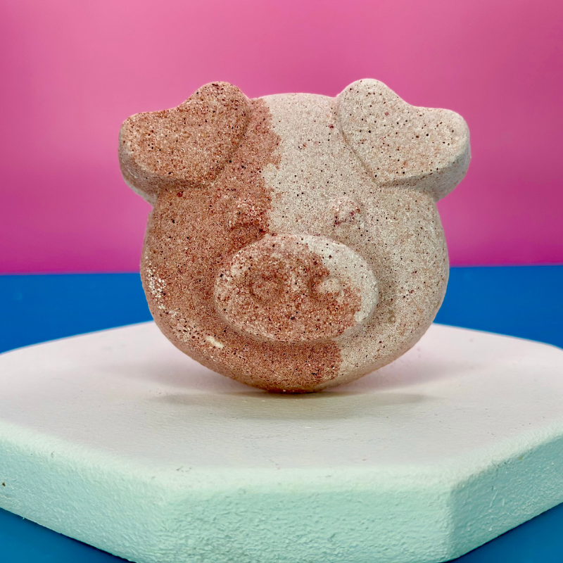 Bombe de Bain Cochon cupcake vanille