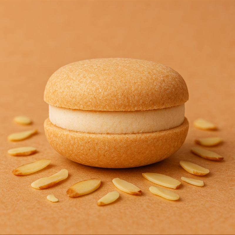 Macaron bombe de bain Amande