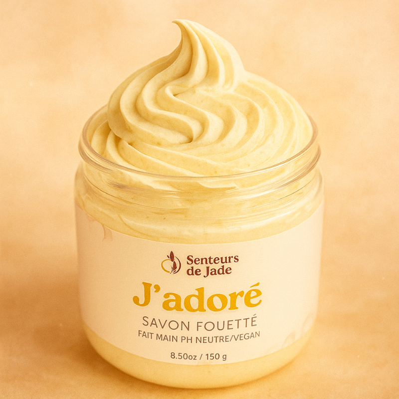 Savon fouetté J'Adore