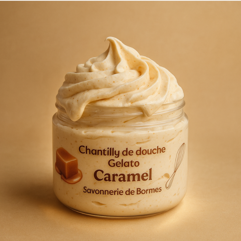 Savon fouetté Caramel