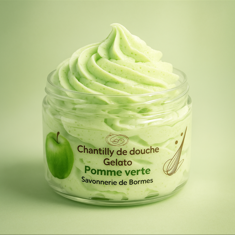Savon Fouetté Pomme Verte