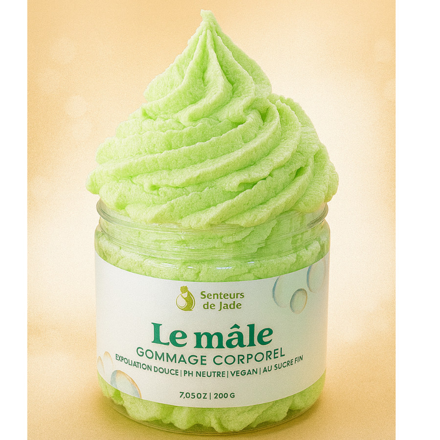 Gommage fouetté au sucre Le Mâle