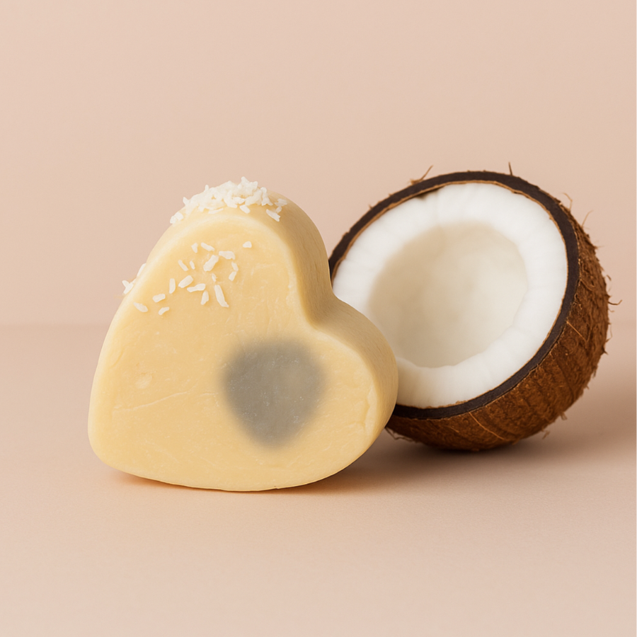Savon Glycérine Cœur Coco