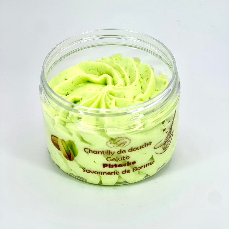 Savon fouetté Pistache