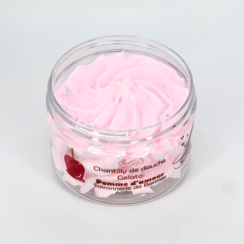 Savon fouetté Pomme D'amour