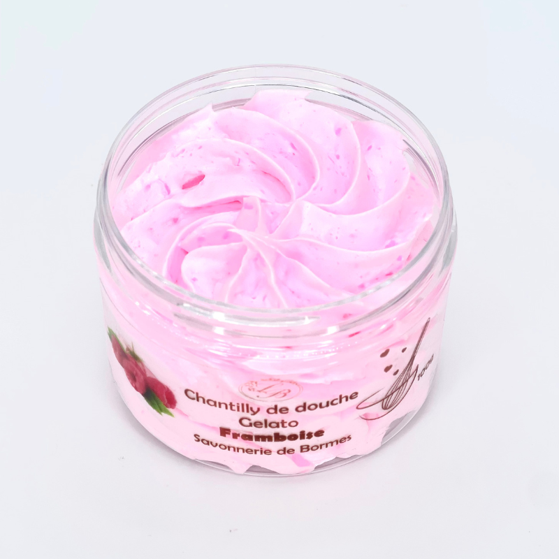 Savon fouetté Framboise