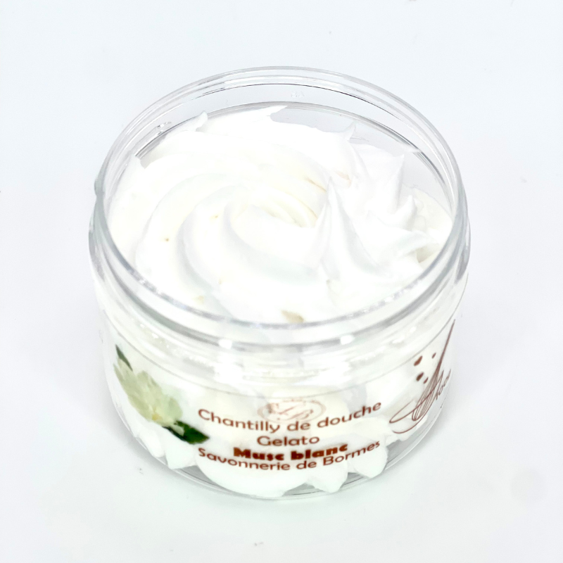 Savon fouetté Musc blanc