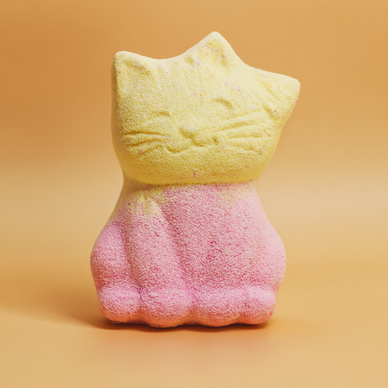 Bombe de Bain Chat banane