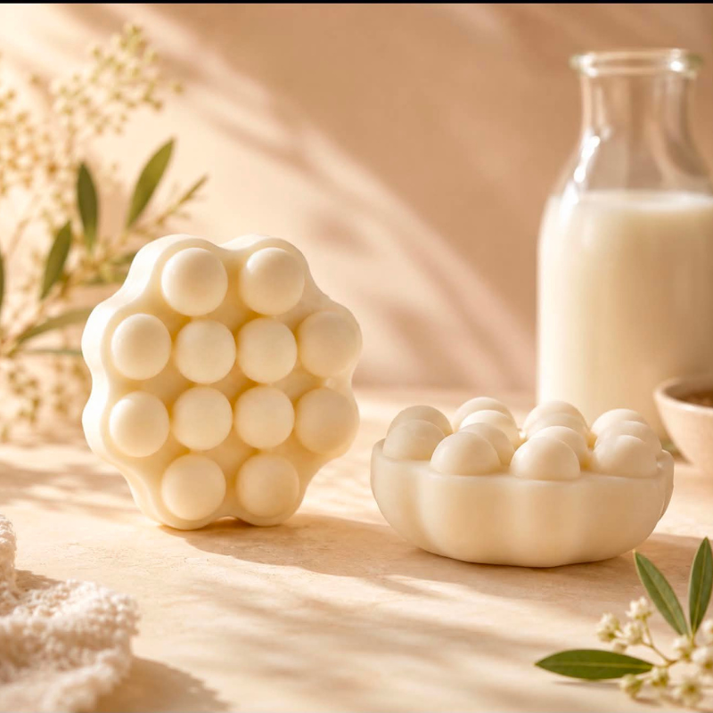 Shampoing solide avec picots Lait d'Ânesse cheveux Normaux