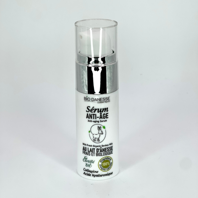 Sérum Anti Âge au Lait d'Anesse Certifié Bio