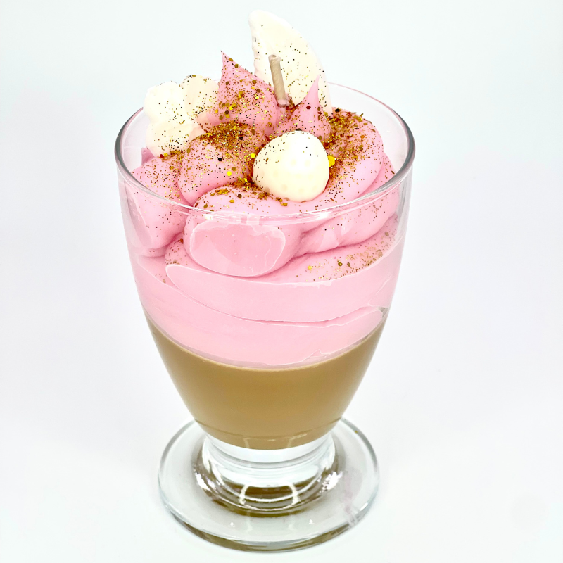 Bougie Gourmande Caramel Framboise