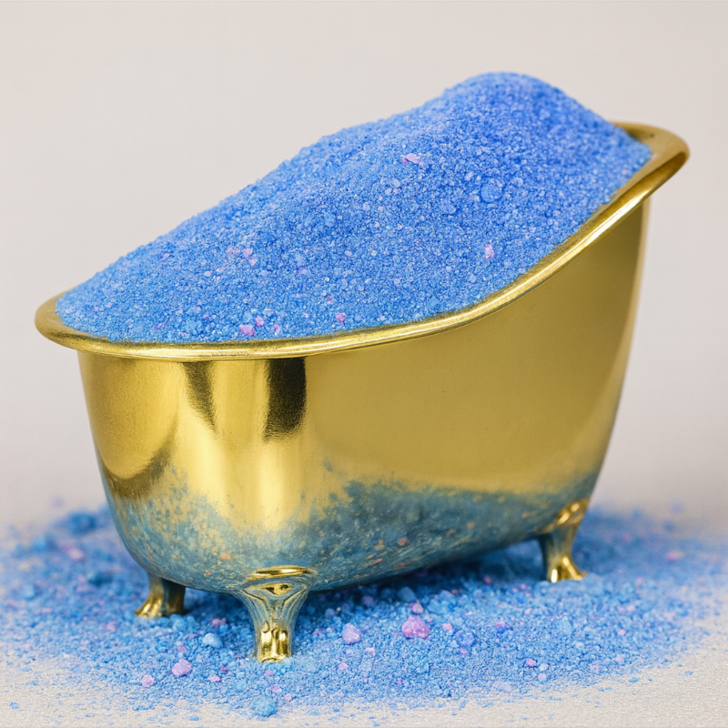 Potion de bain violette