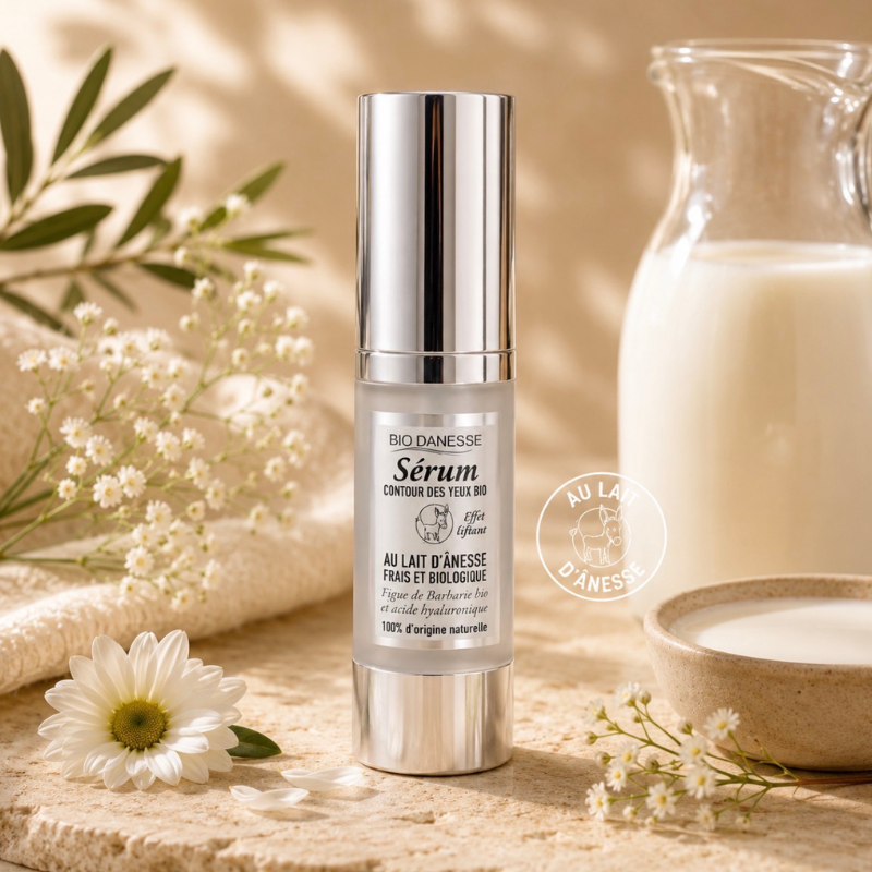 Sérum Contour des yeux au Lait d'Ânesse Certifié Bio