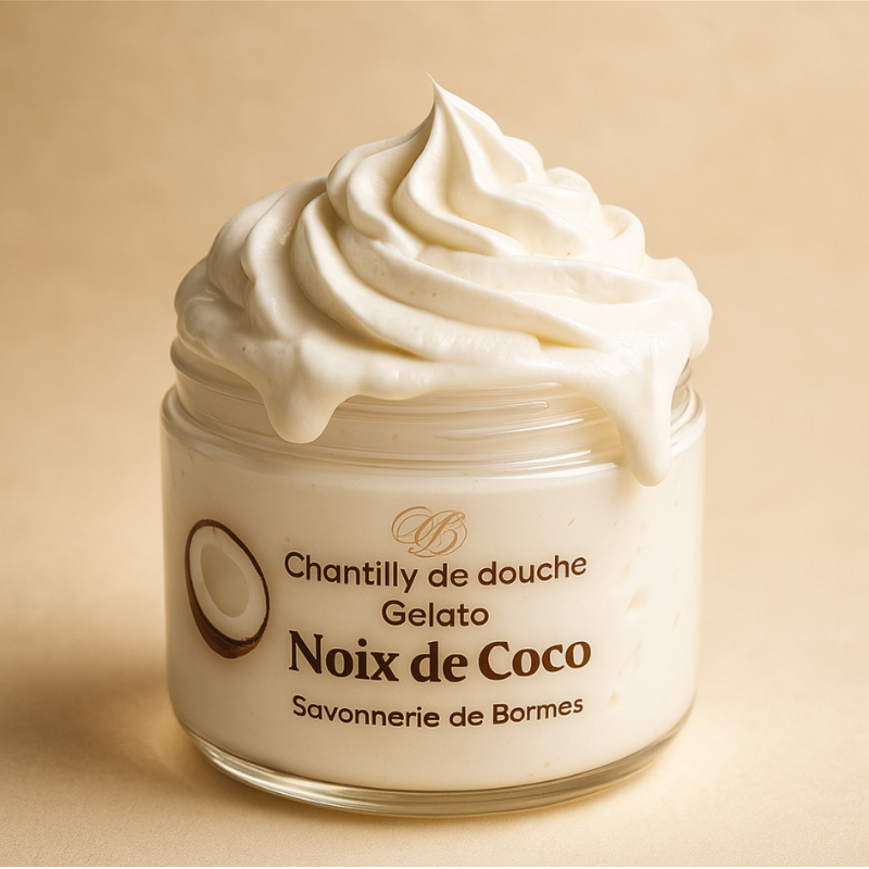 Savon fouetté Noix de Coco