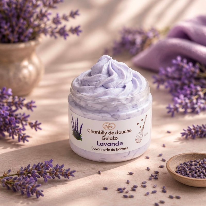Savon fouetté Lavande