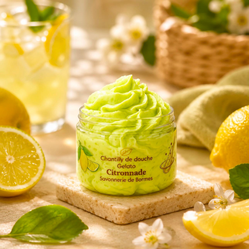 Savon fouetté Citronnade