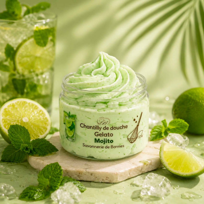 Savon fouetté Mojito