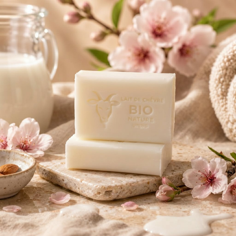 Savon Bio au Lait de chèvre
