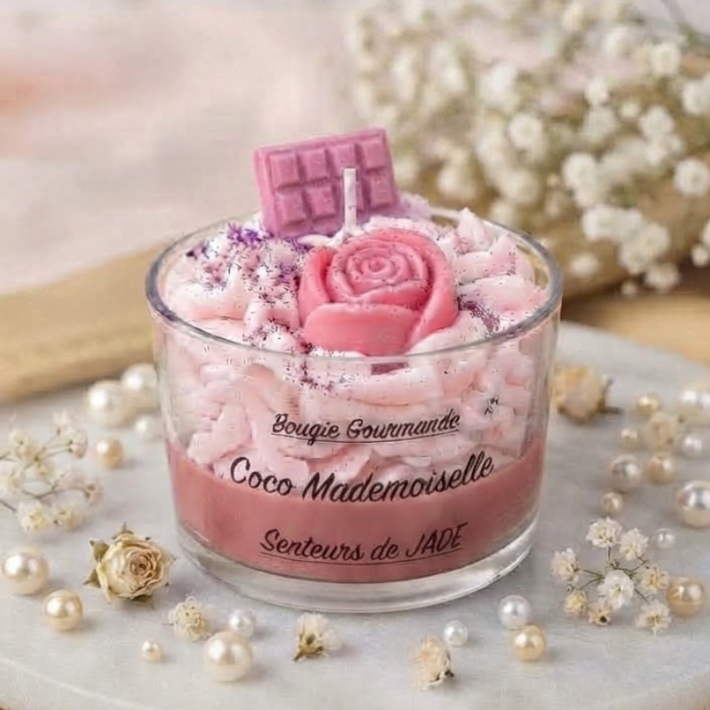 Bougie Gourmande Coco Mademoiselle