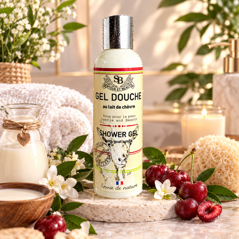 Gel douche au lait de chèvre bio