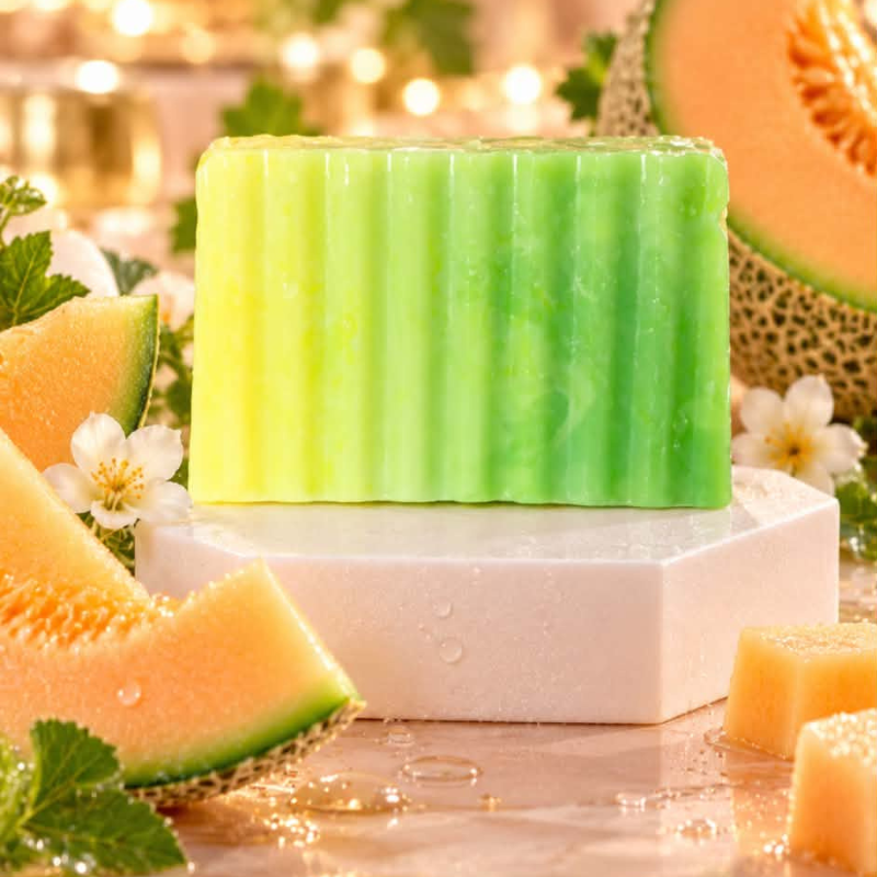 Savon artisanal Melon