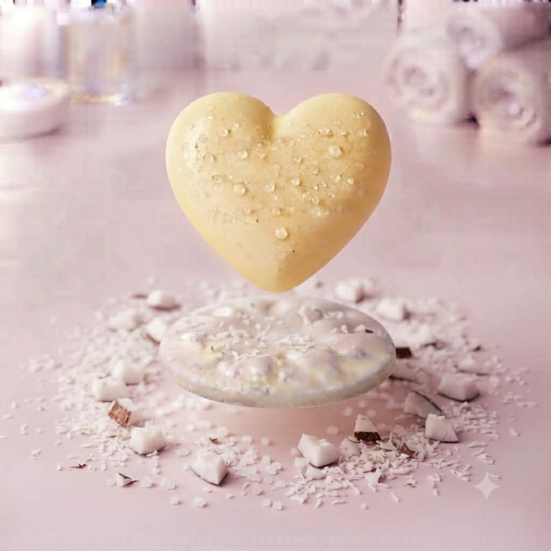 Cœur de Bain Noix de Coco