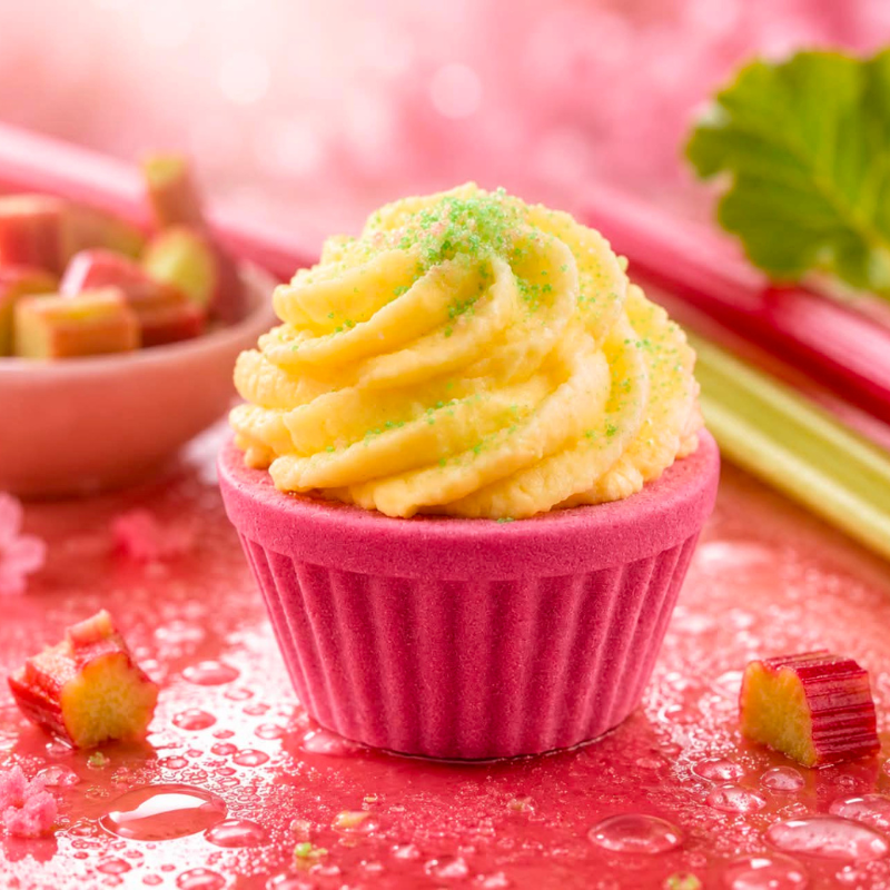 Fondant de Bain Creme fouettee Rhubarbe