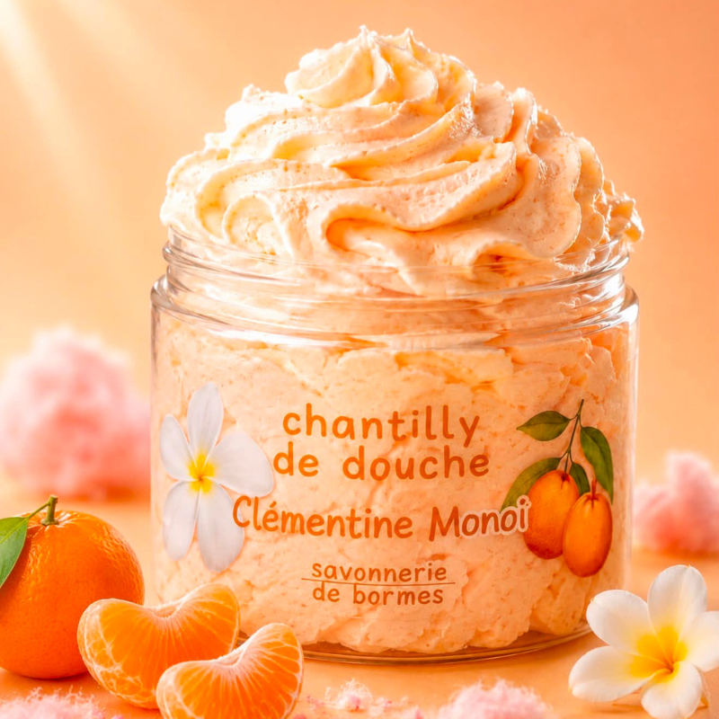 Savon fouetté Clémentine MonoÏ