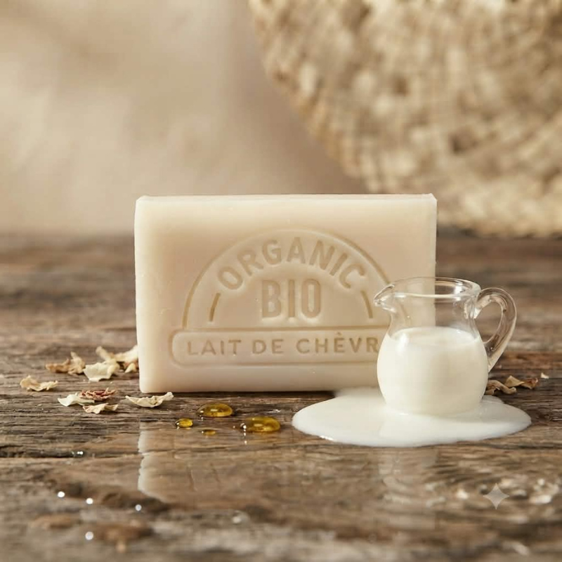 Savon Bio au Lait de Chèvre