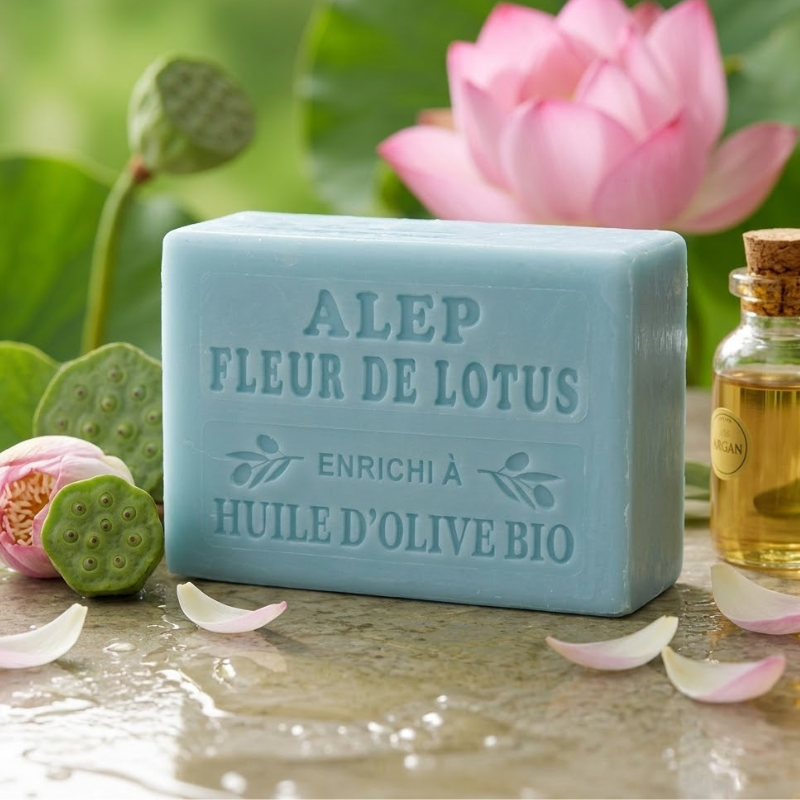 Savon d'Alep Fleur de Lotus