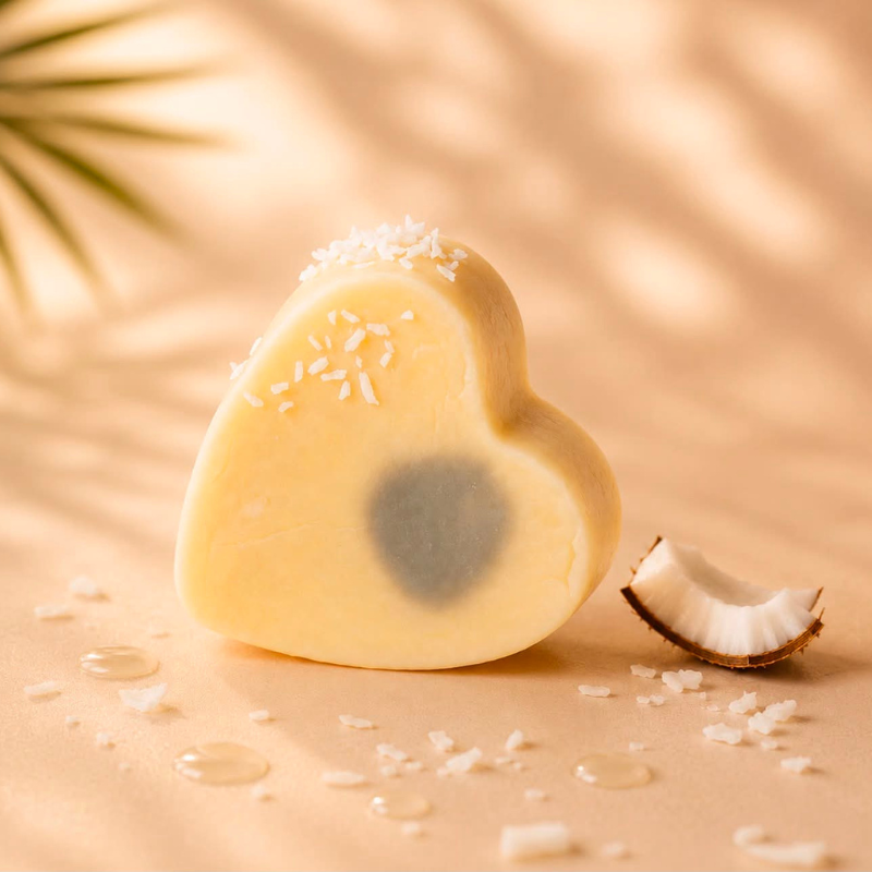 Savon Glycérine Cœur Coco