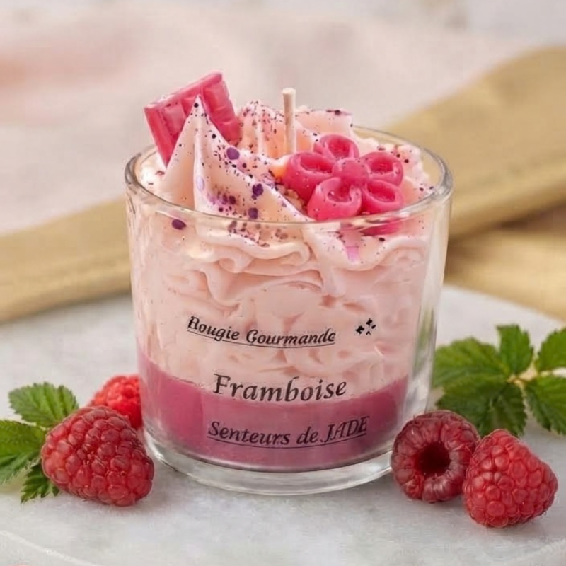 Bougie Gourmande Framboise