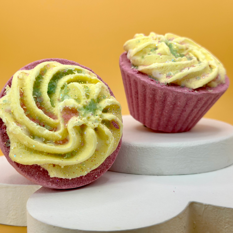 Fondant de Bain Creme fouettee Rhubarbe