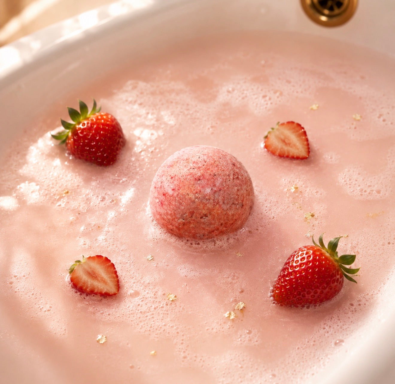 Bombe de Bain Fraise- 125g