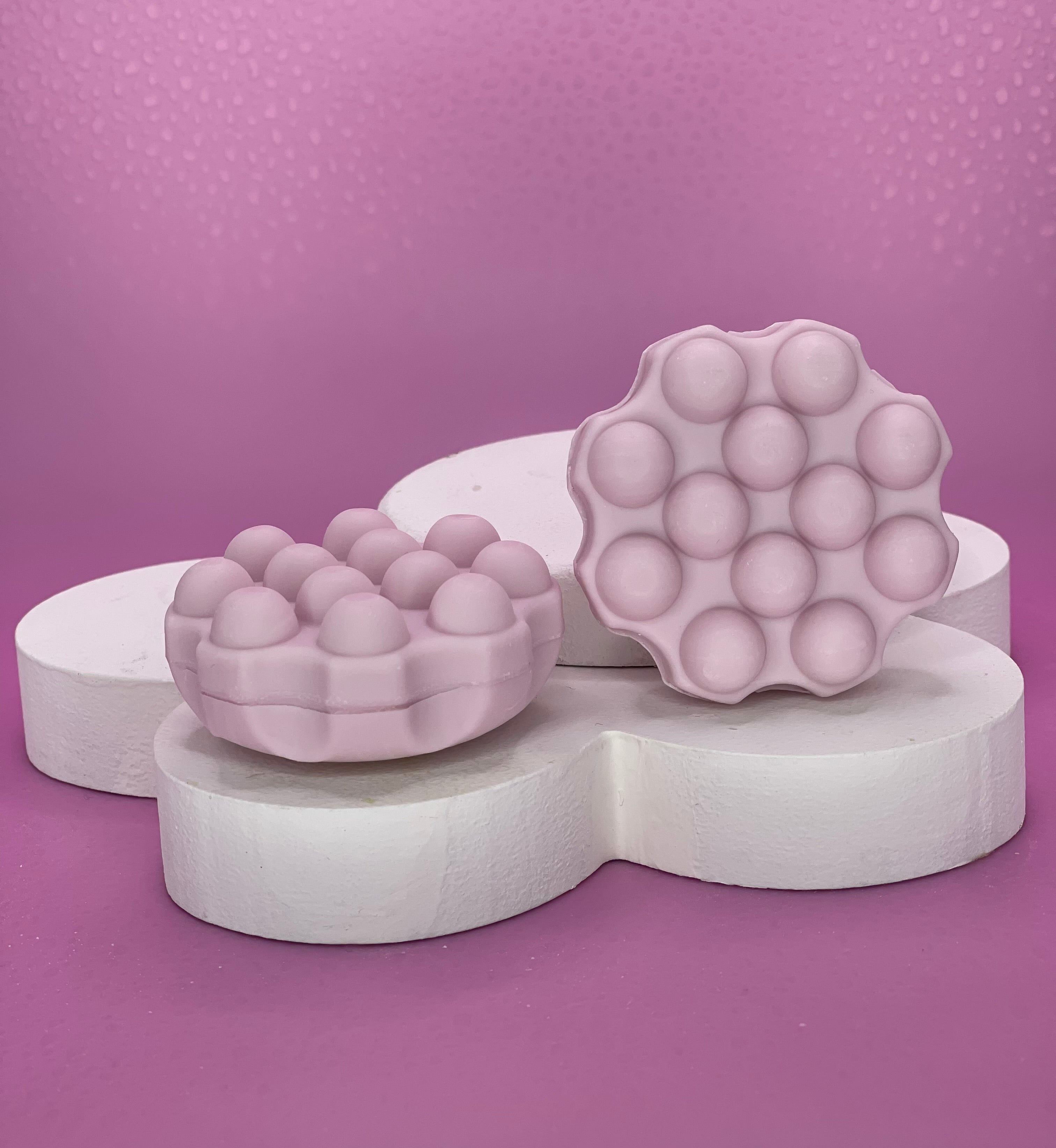 Shampoing solide avec picots Lait de Rose cheveux abîmés
