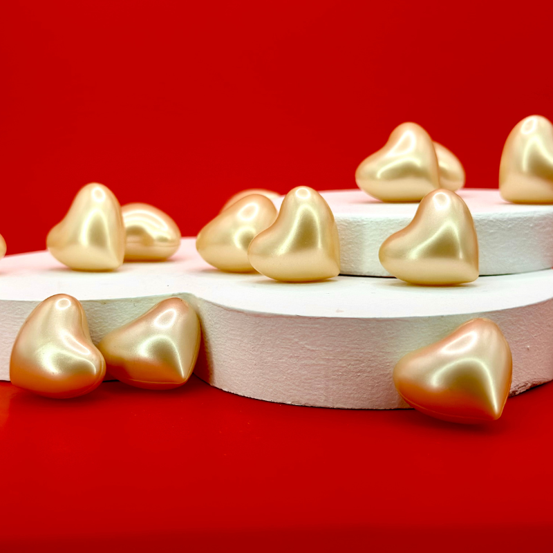 Perle Cœur de Bain Vanille