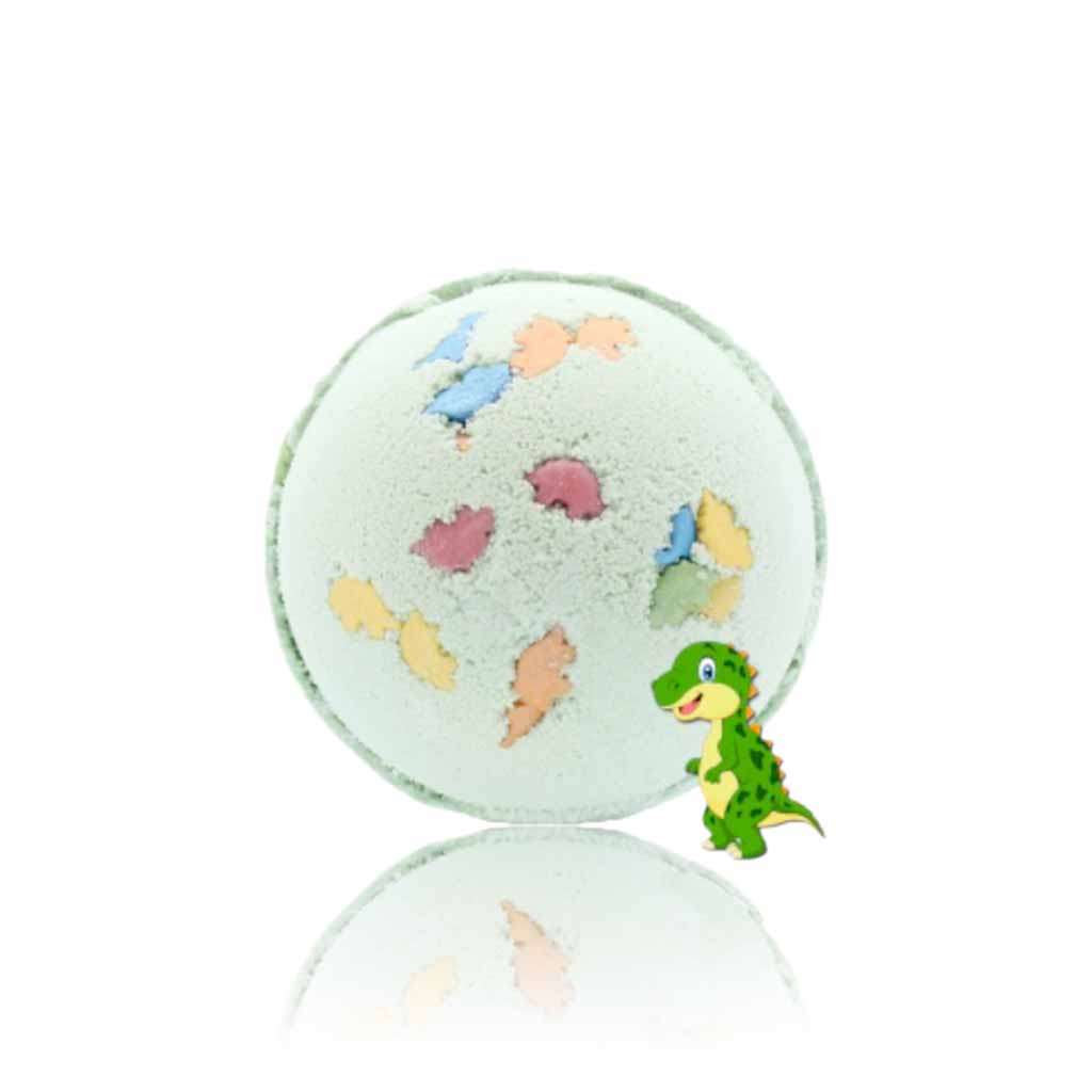 Bombe de Bain 180g - Dinosaure- Chocolat