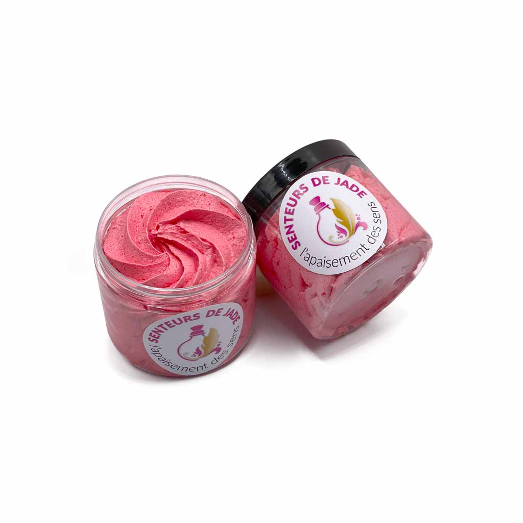 Gommage fouetté au sucre Sorbet Fruits Rouges