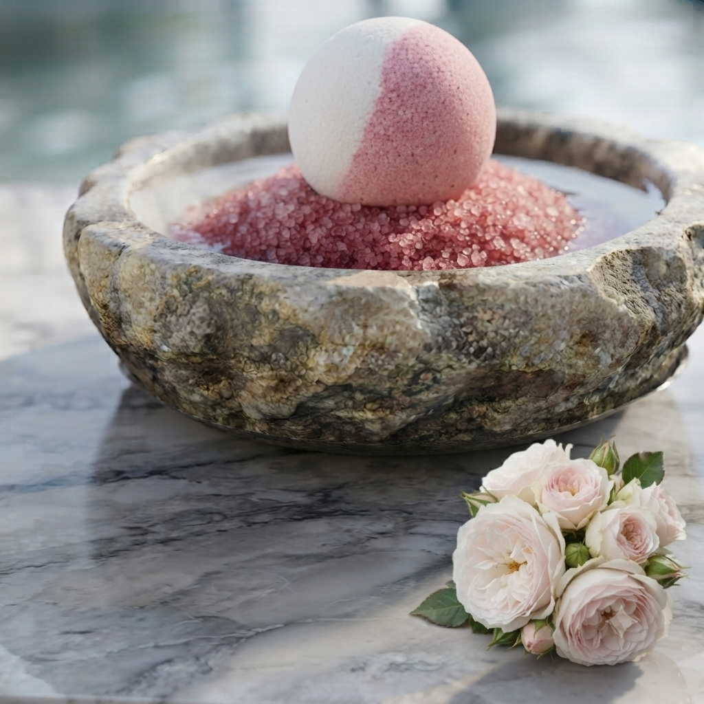 Boules de bain Duo Rose- 40g