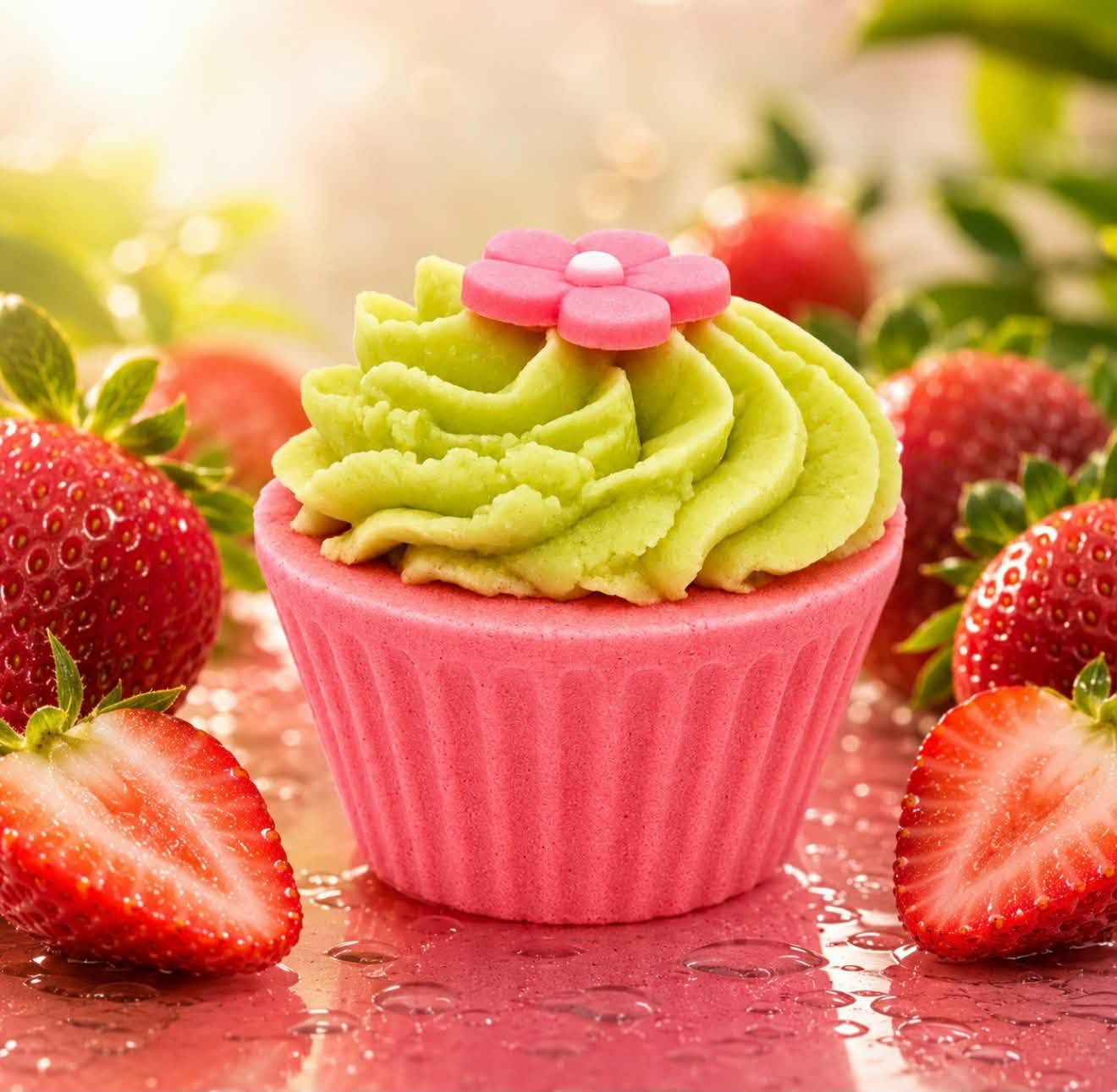 Fondant de Bain Délice de Fraise
