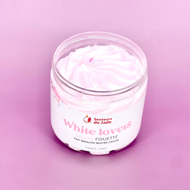 Savon fouetté White Lovers
