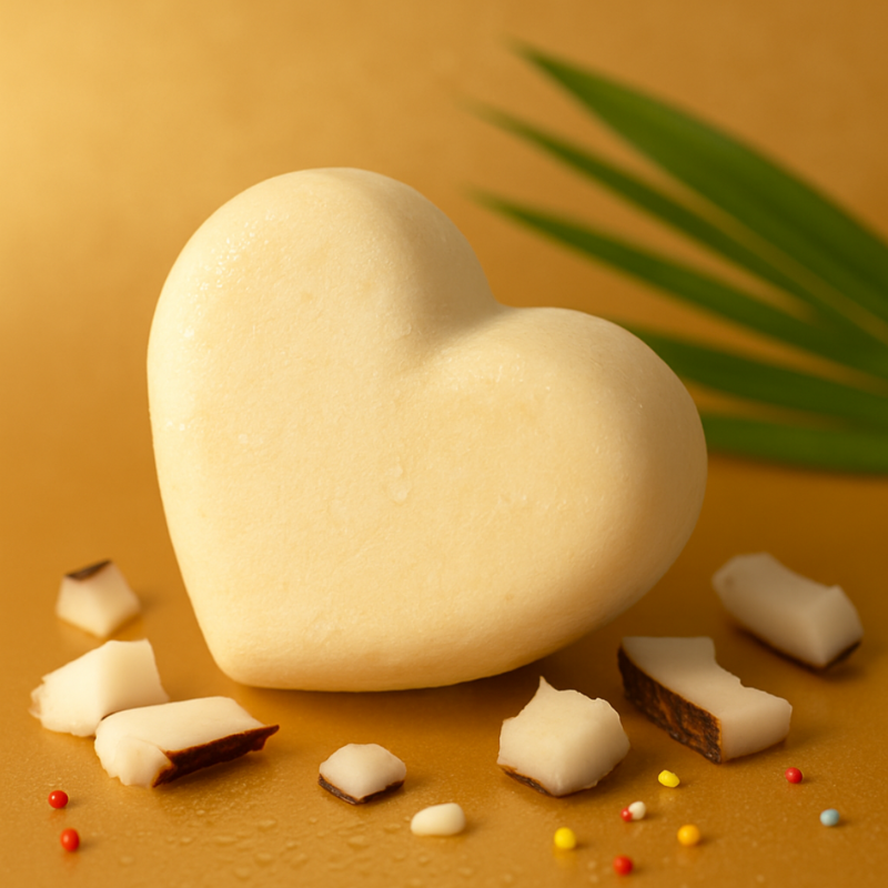 Cœur de Bain Noix de Coco
