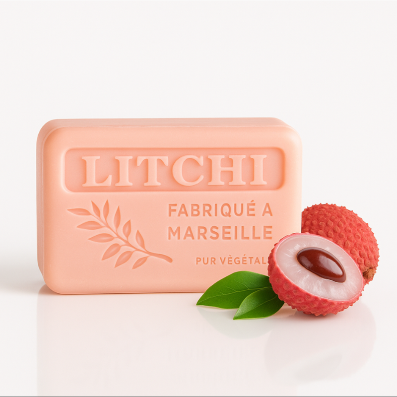 Savon de Marseille Au Litchi