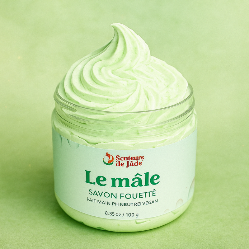Savon fouetté Le Mâle