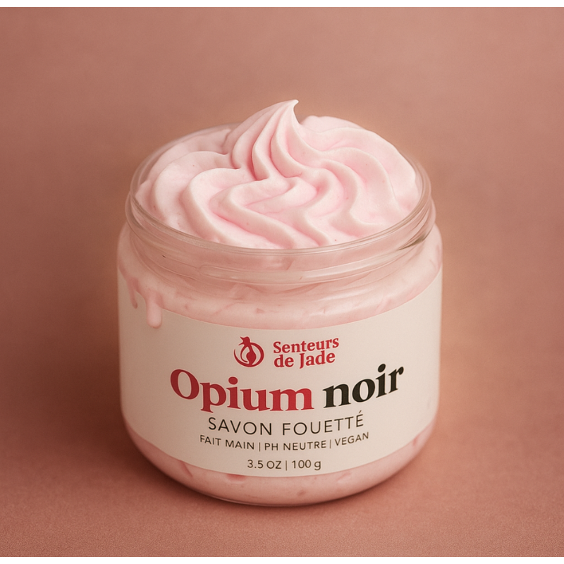 Savon fouetté Opium Noir