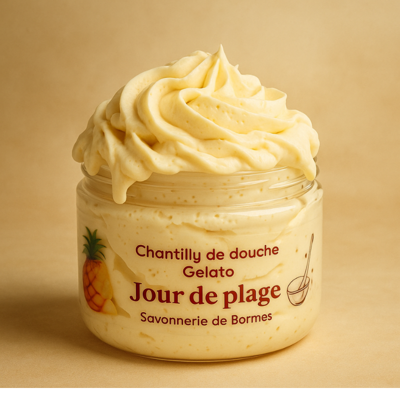 Savon fouetté Jour de plage