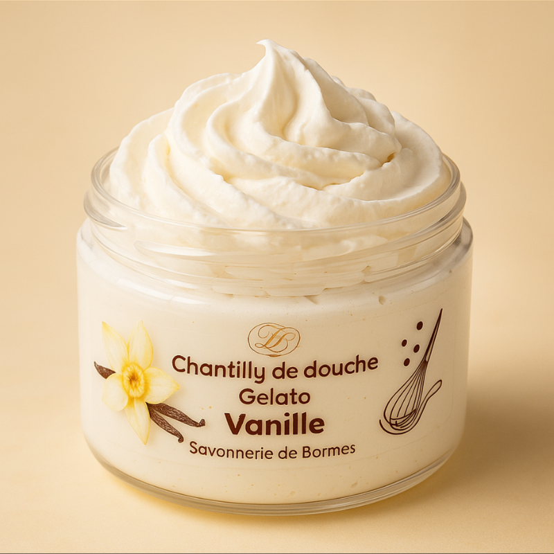 Savon fouetté Vanille