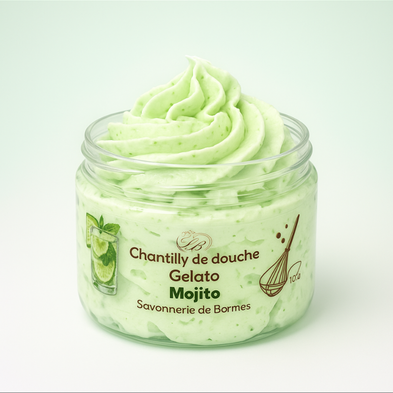 Savon fouetté Mojito