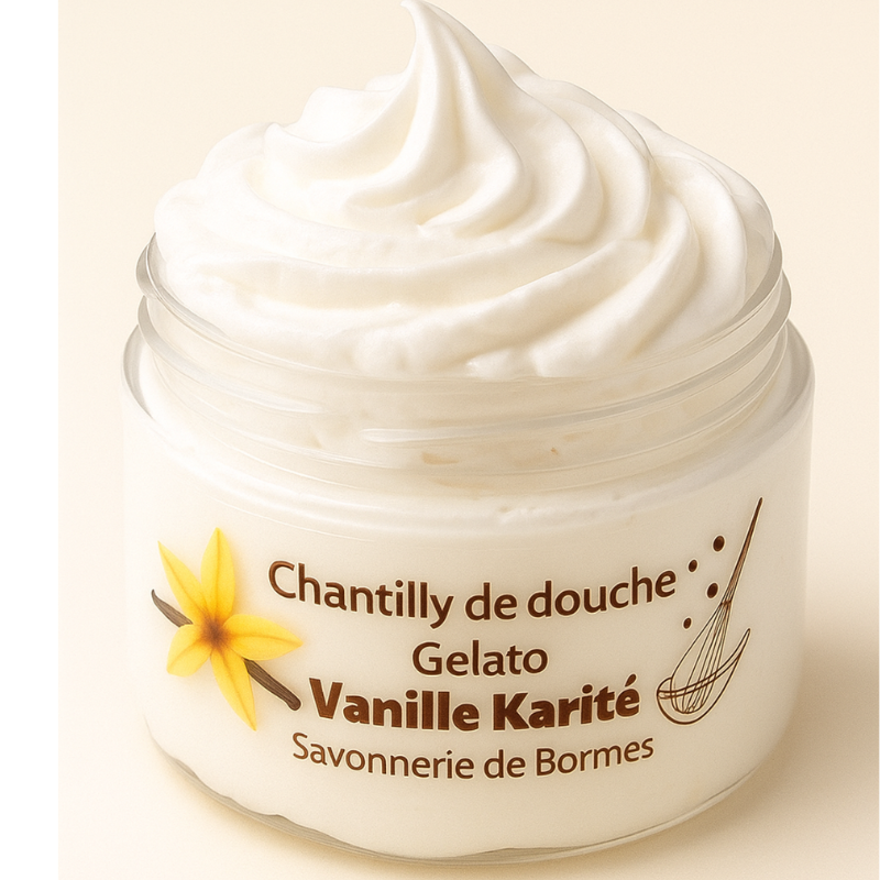 Savon fouetté Vanille Karité