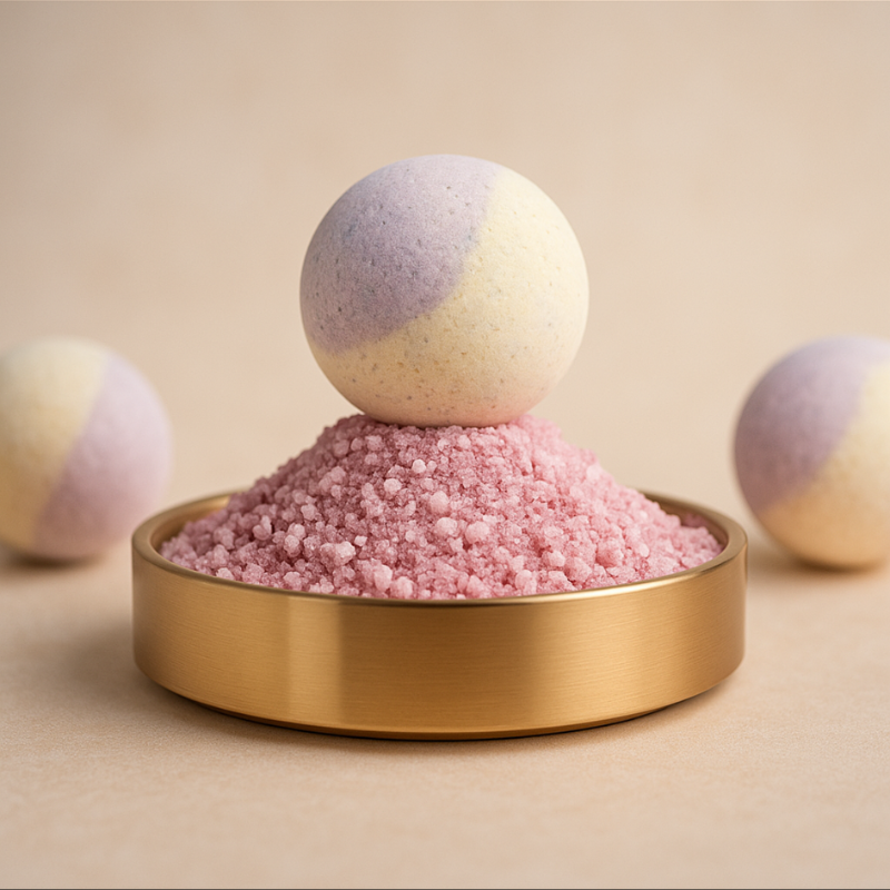 Boules de bain Duo Vanille- 40g